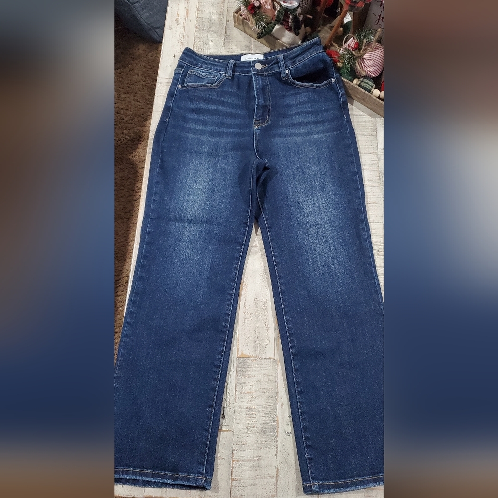 Risen cropped wide leg ankle